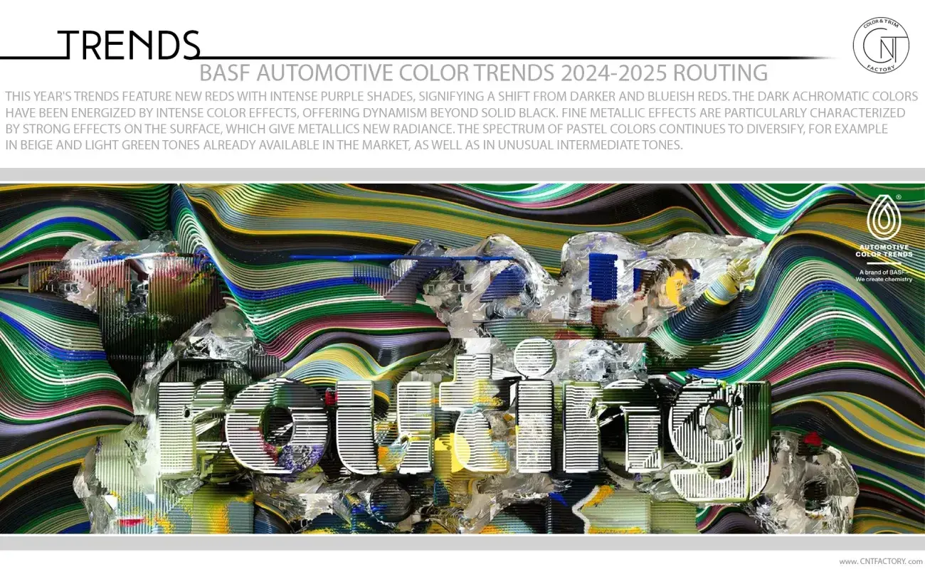 BASF Automotive Color Trends 2024-2025 ROUTING