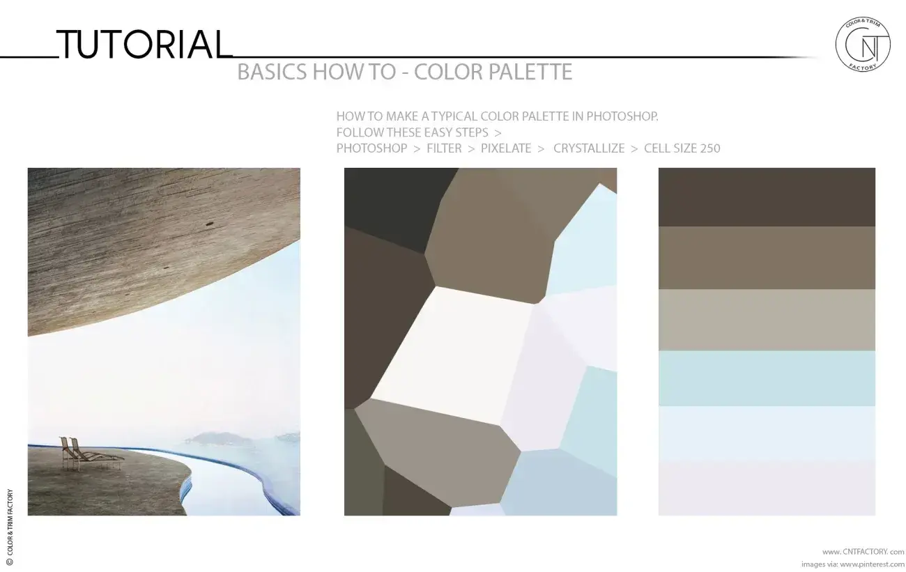How To Make a - Color and Trim Palette