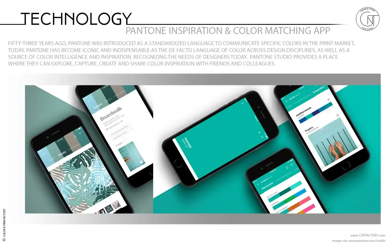 PANTONE Inspiration and Color Matching App