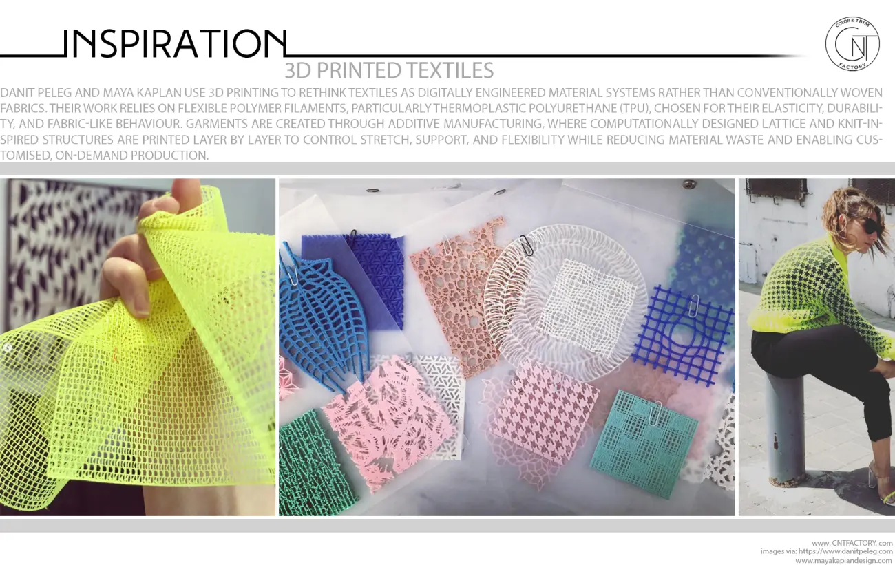 CnTFactory 3D Printed Textiles 02