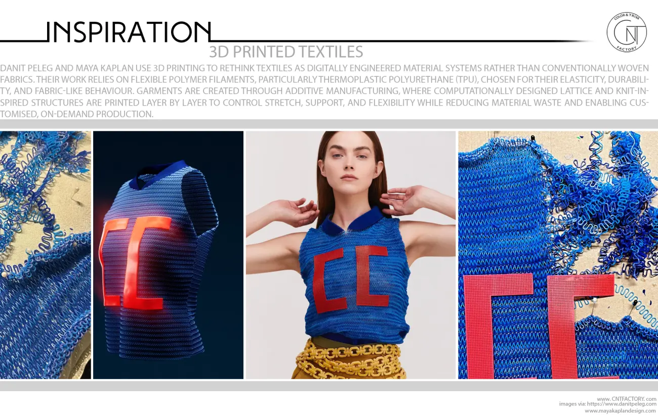CnTFactory 3D Printed Textiles 04