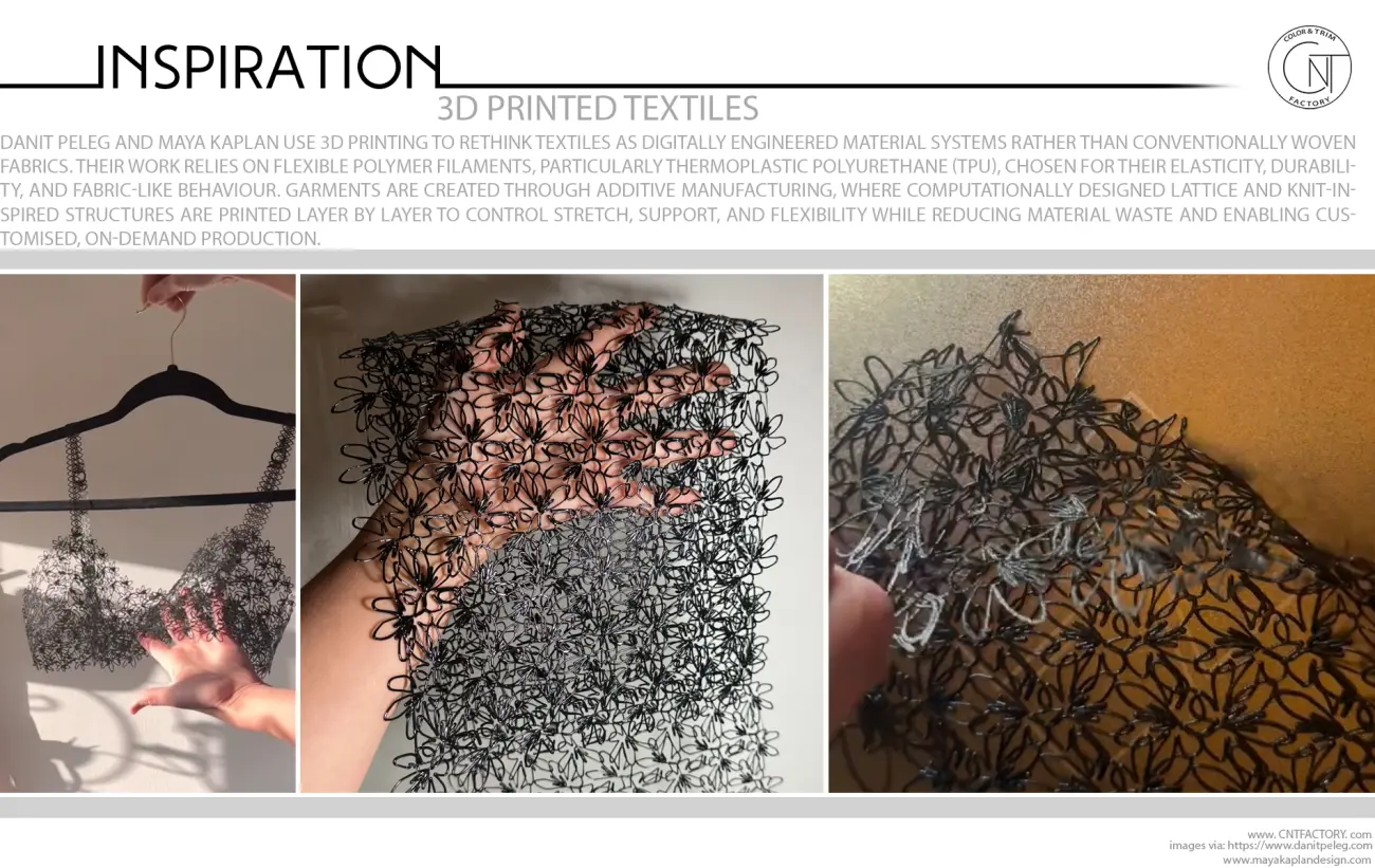 CnTFactory 3D Printed Textiles 10