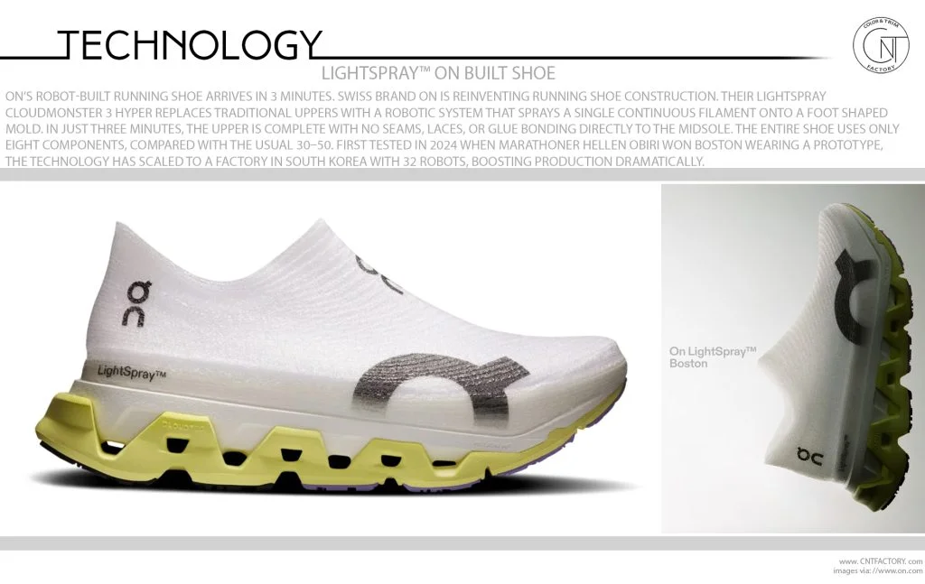 LightSpray™ ON Built Shoe