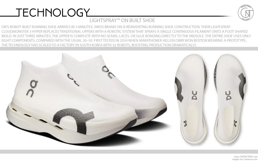 LightSpray™ ON Built Shoe