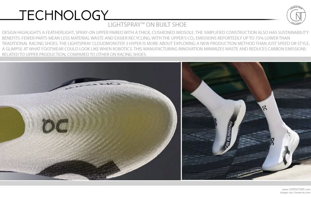 LightSpray™ ON Built Shoe