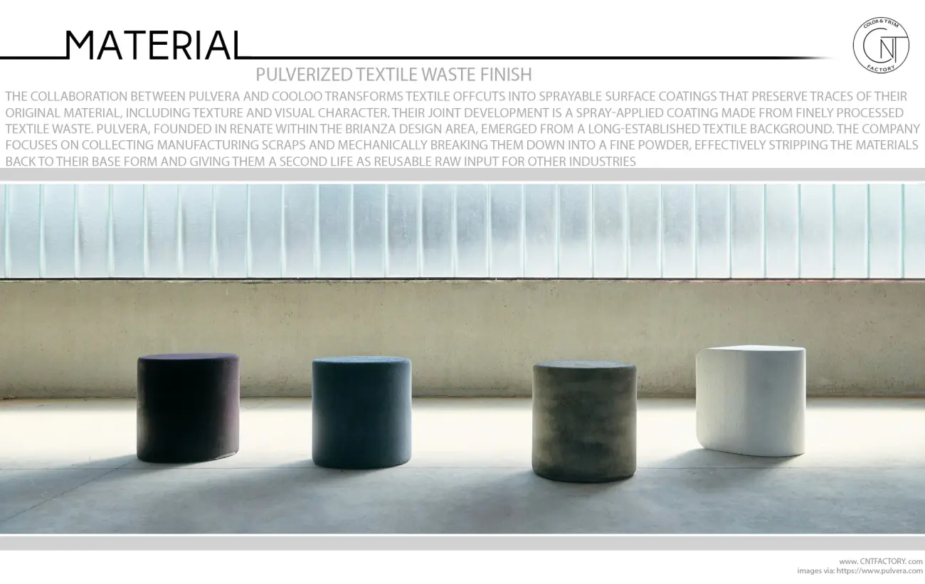 CnTFactory Pulverized Textile Waste Finish 05