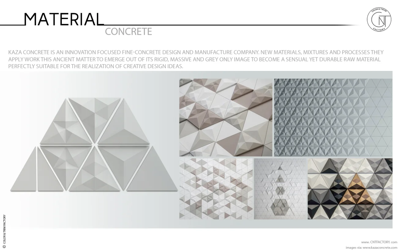 concrete sensitive balance of artistry technology