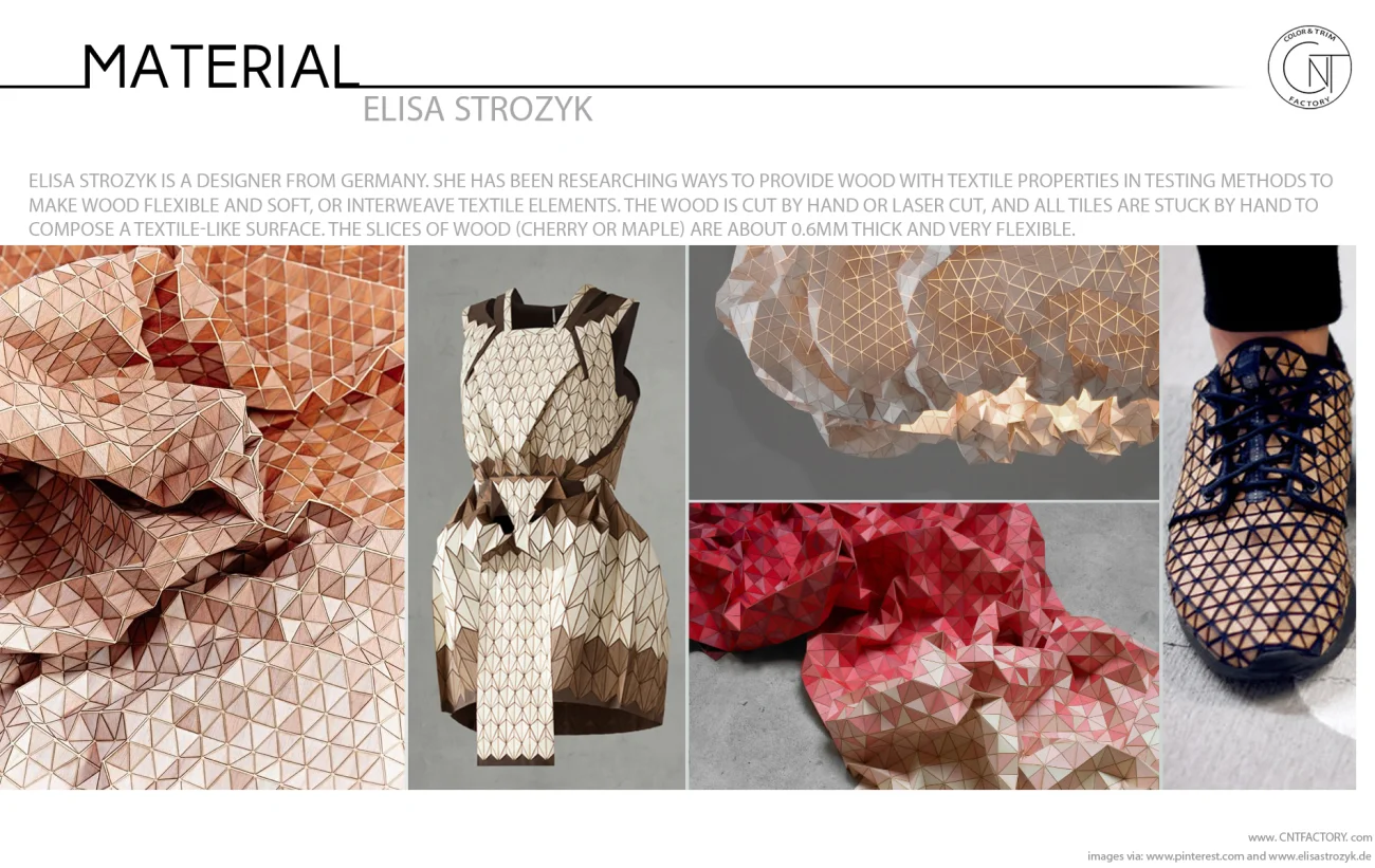 Textile Like Flexible Wood Elisa Strozyk