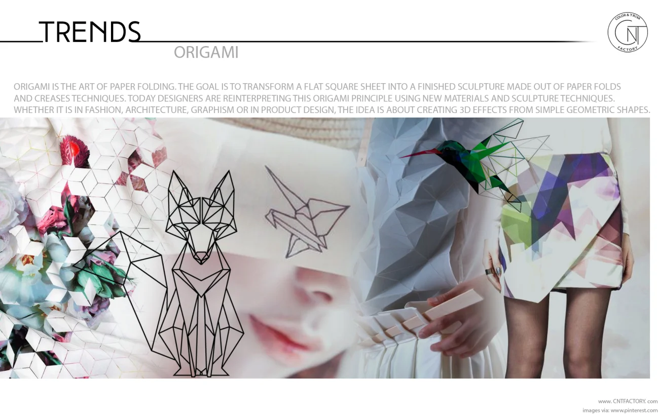 Reinterpreting Origami Folds Techniques