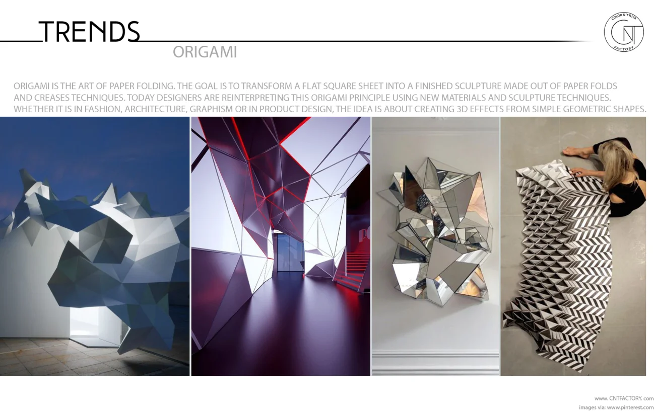 Reinterpreting Origami Folds Techniques