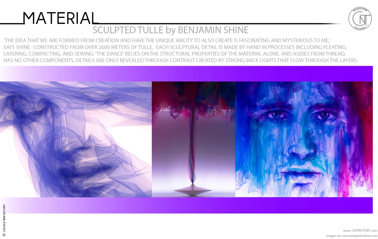 Sculpted Tulle Creations Benjamin Shine