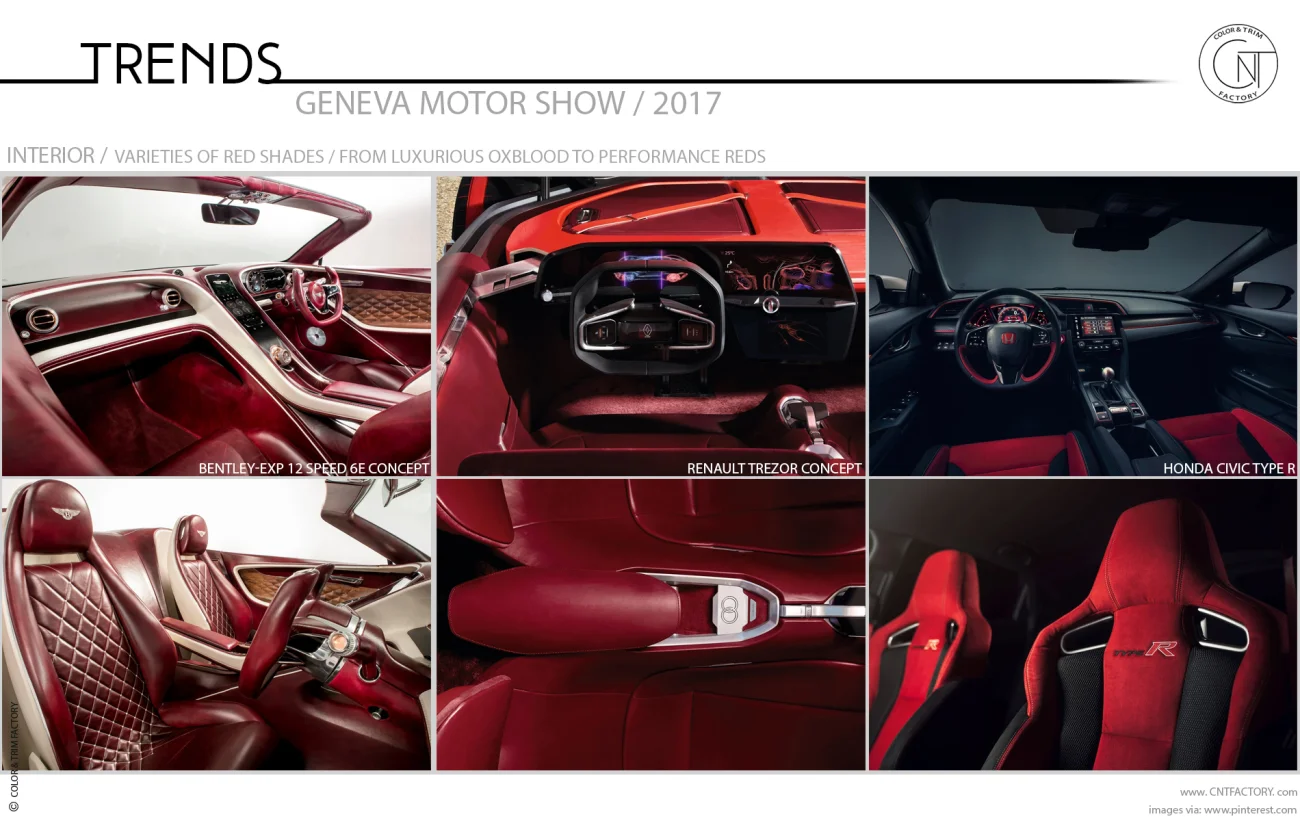 2017 geneva motor show color trim trends