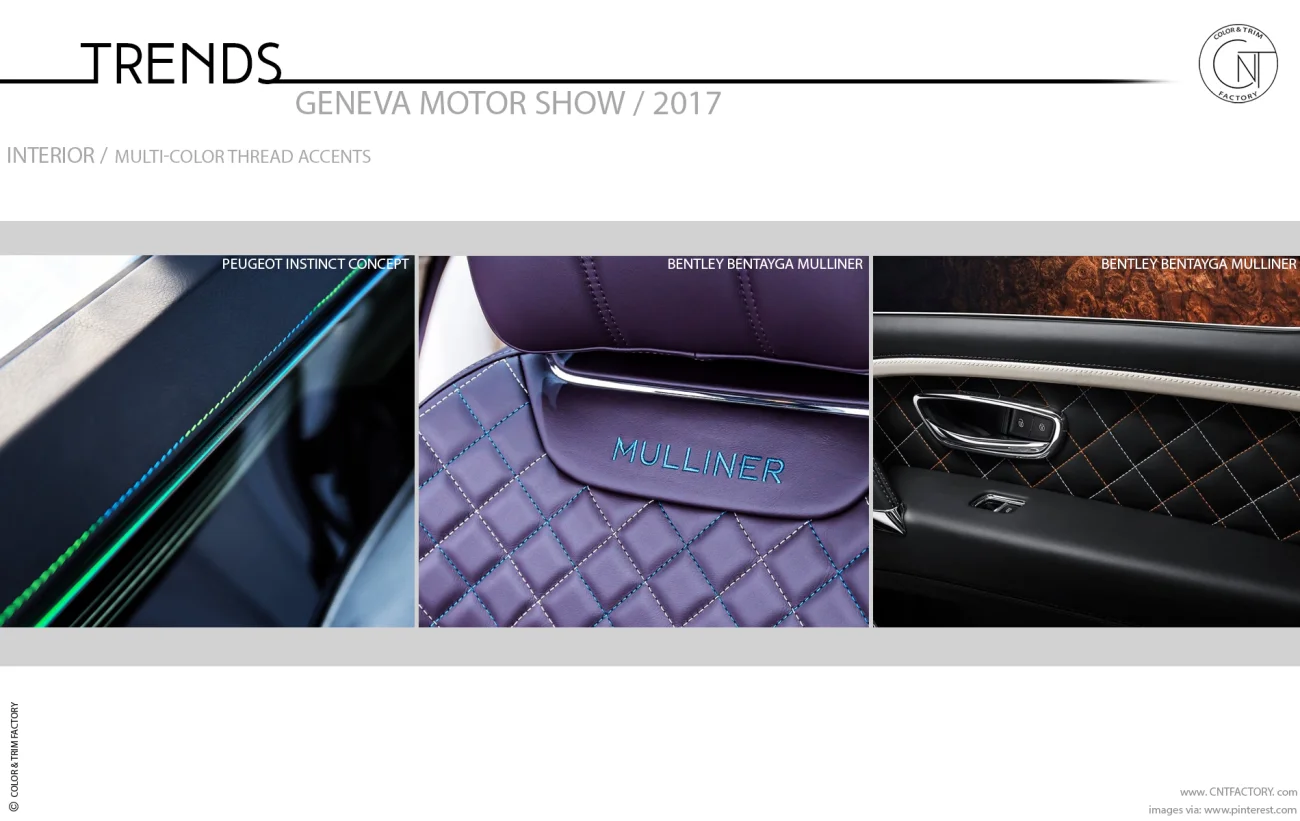 2017 geneva motor show color trim trends