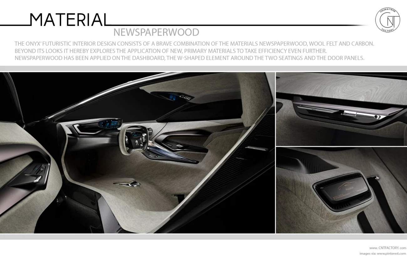 newspaperwood Peugeot Onyx Concept