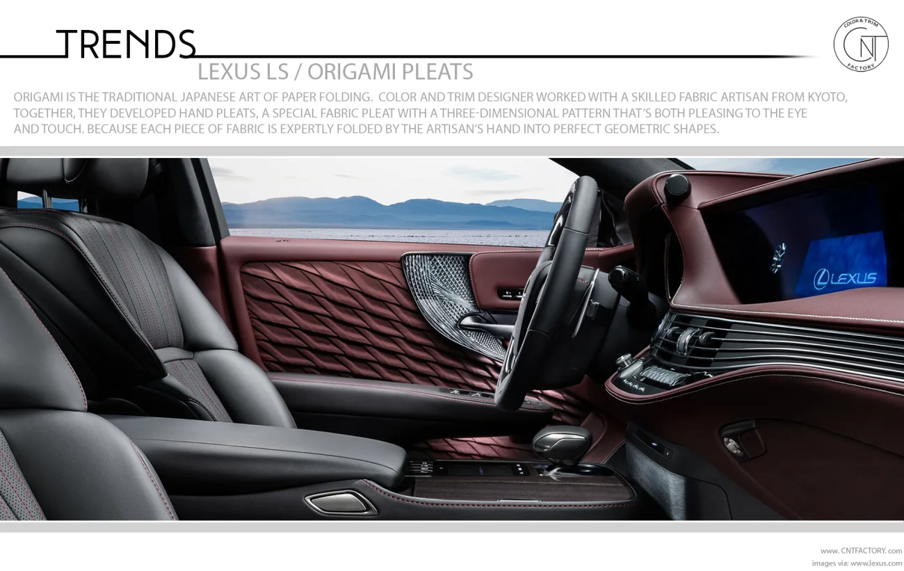 Lexus LS Color Trim Innovations 