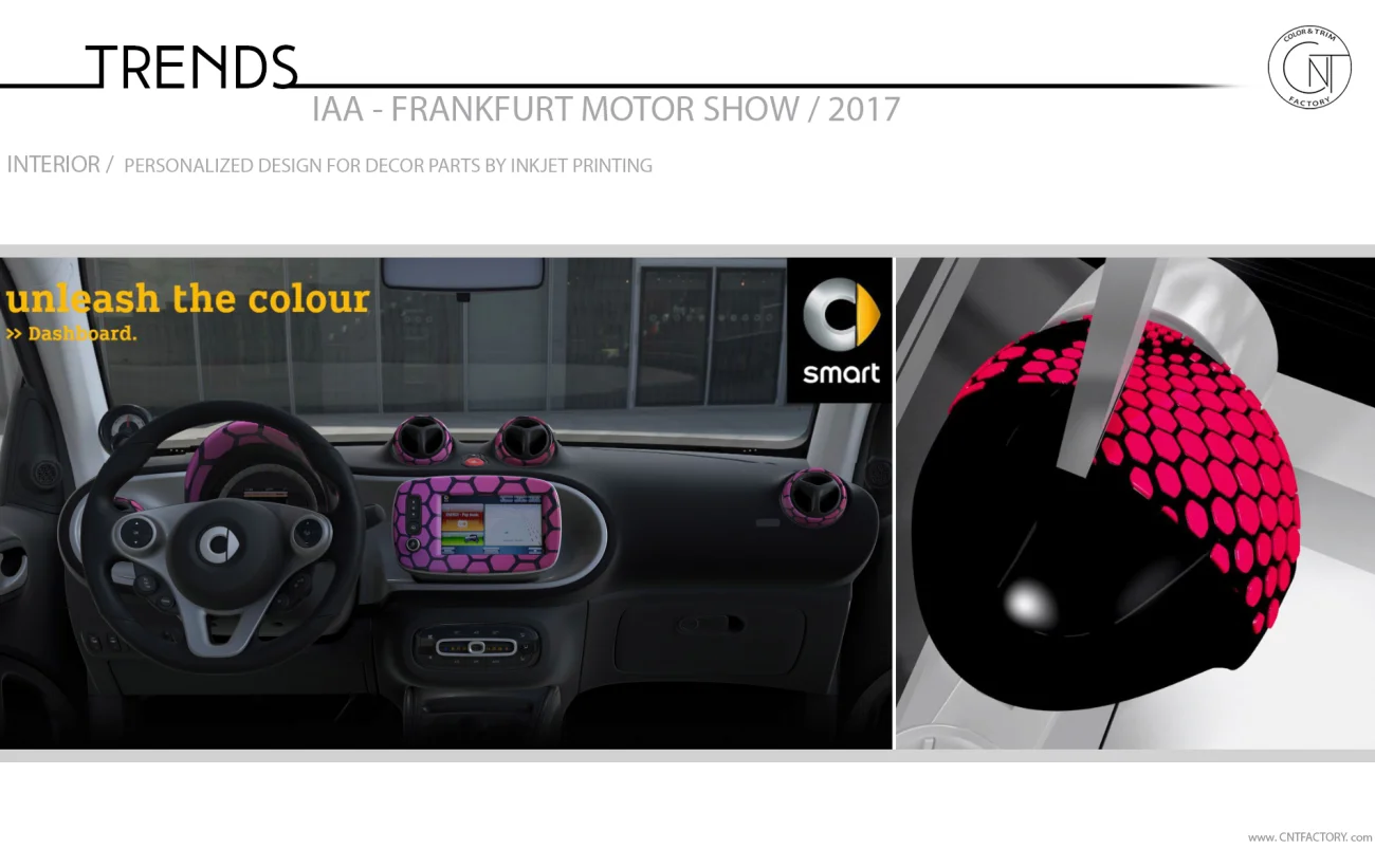 2017 Frankfurt Motor Show Color Trim Trends