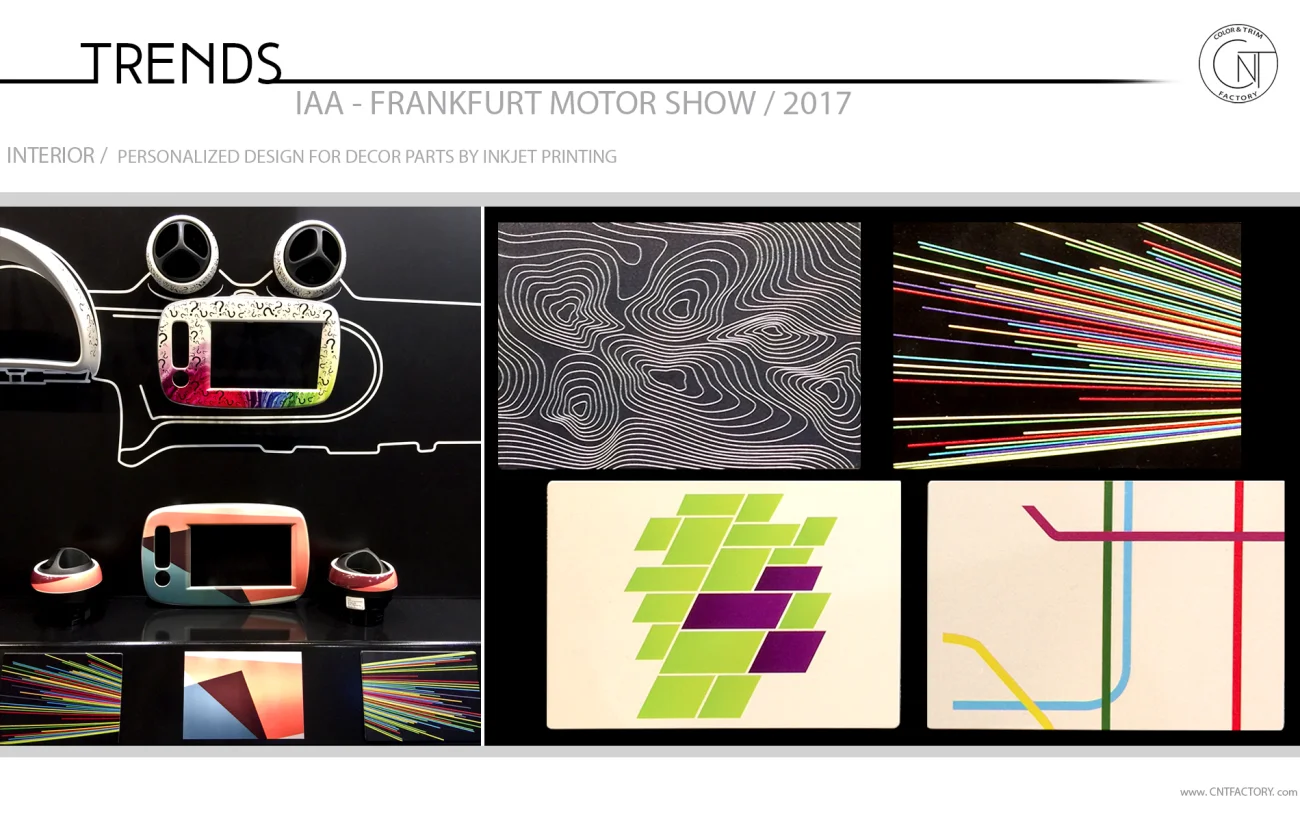 2017 Frankfurt Motor Show Color Trim Trends
