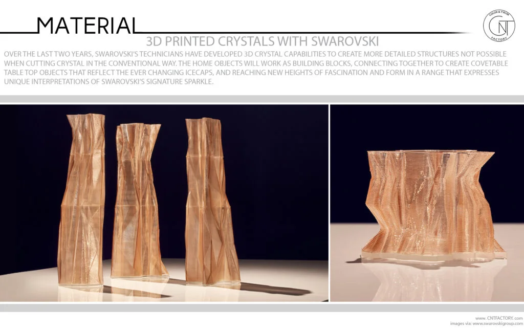 3D Printed Crystals Swarovski