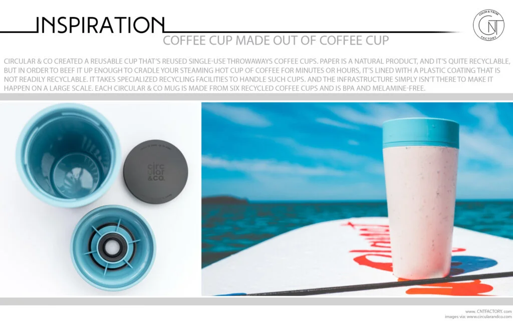 Coffee Cup Made Out Of Coffee Cup