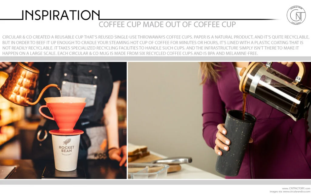 Coffee Cup Made Out Of Coffee Cup