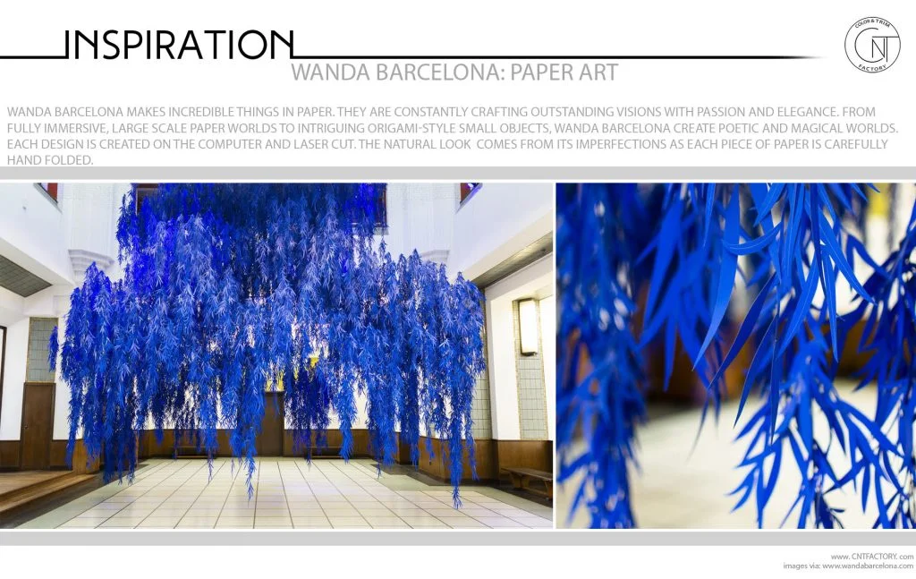 Wanda Barcelona Paper Art