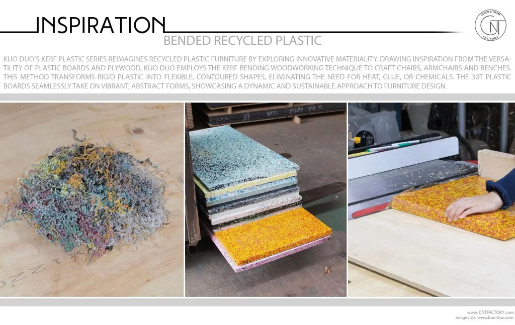 Bended Recycled Plastic