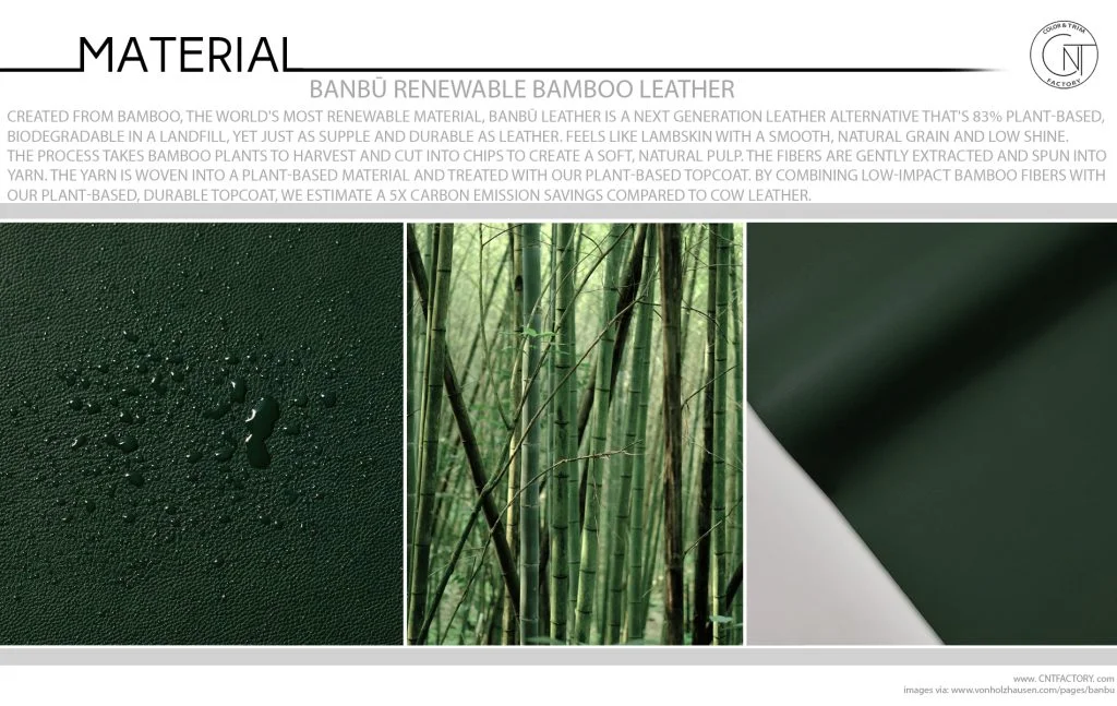 Banbū Renewable Bamboo Leather