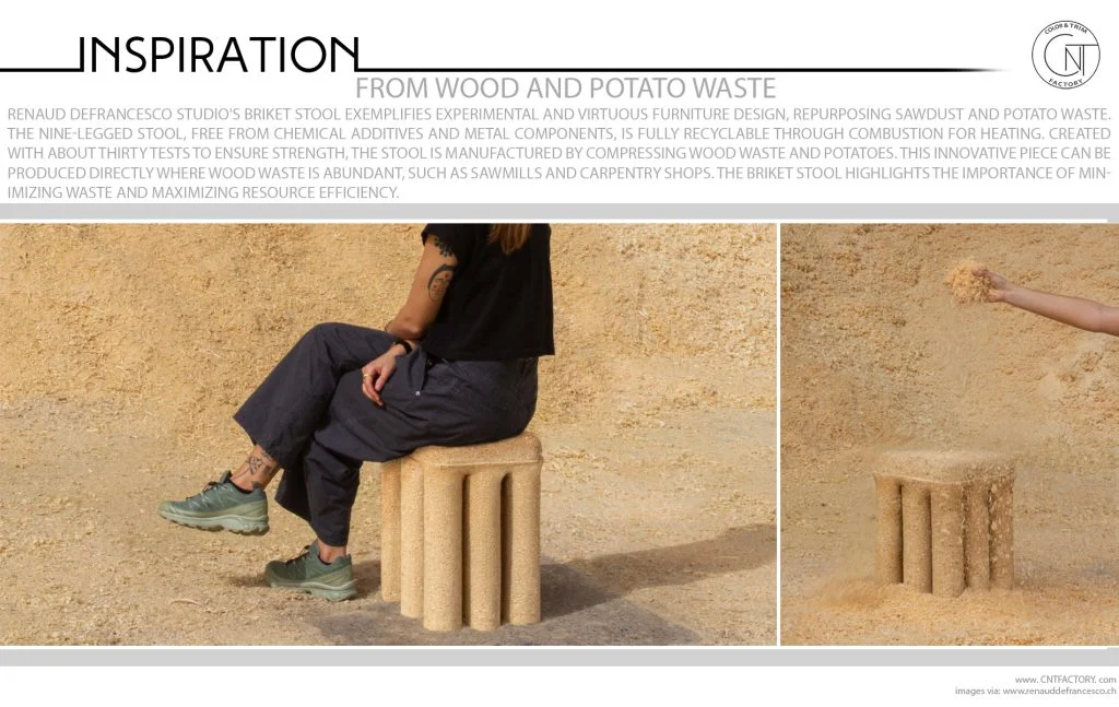 From Wood Potato Waste