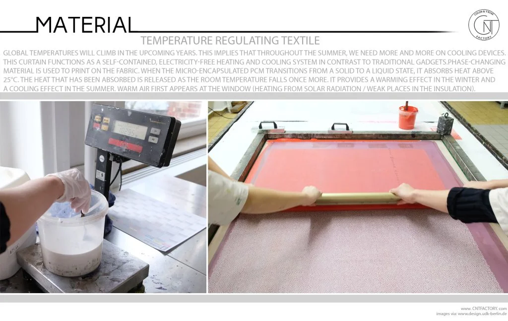 Temperature Regulating Textile