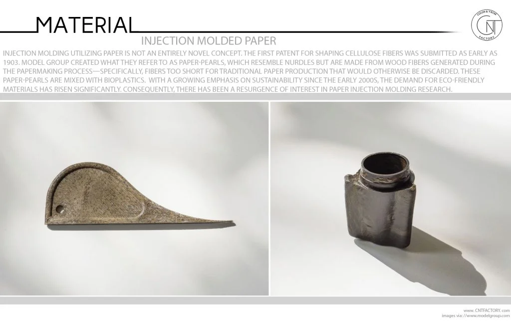 Injection Molded Paper