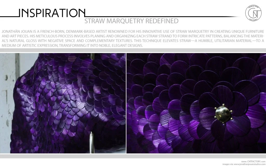 Straw Marquetry Redefined