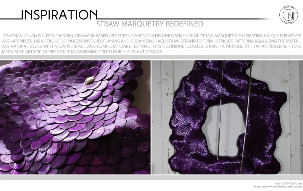 Straw Marquetry Redefined