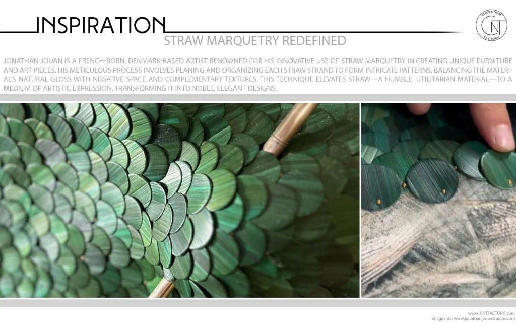 Straw Marquetry Redefined