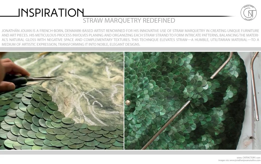 Straw Marquetry Redefined