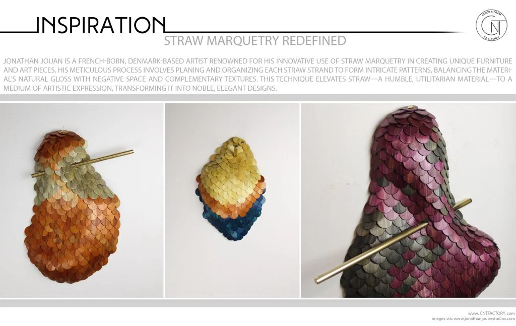 Straw Marquetry Redefined
