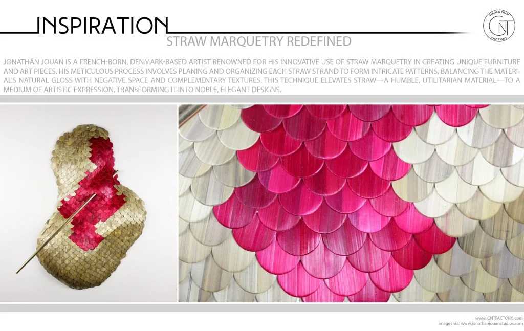 Straw Marquetry Redefined