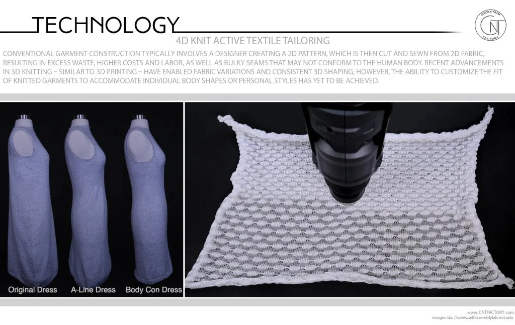 4D Knit Active Textile Tailoring