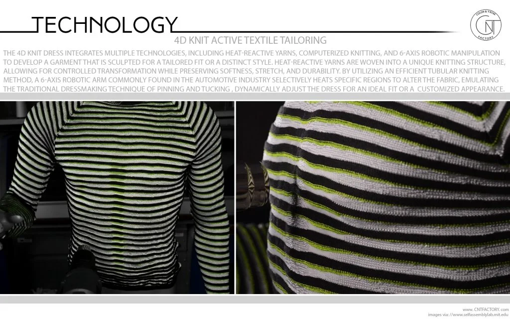 4D Knit Active Textile Tailoring