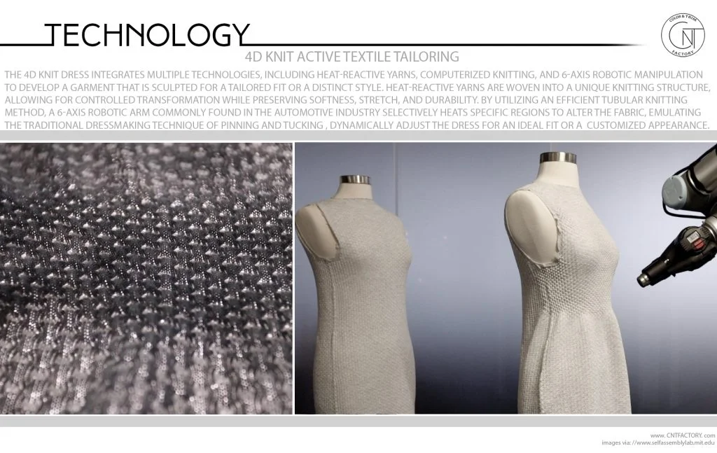 4D Knit Active Textile Tailoring