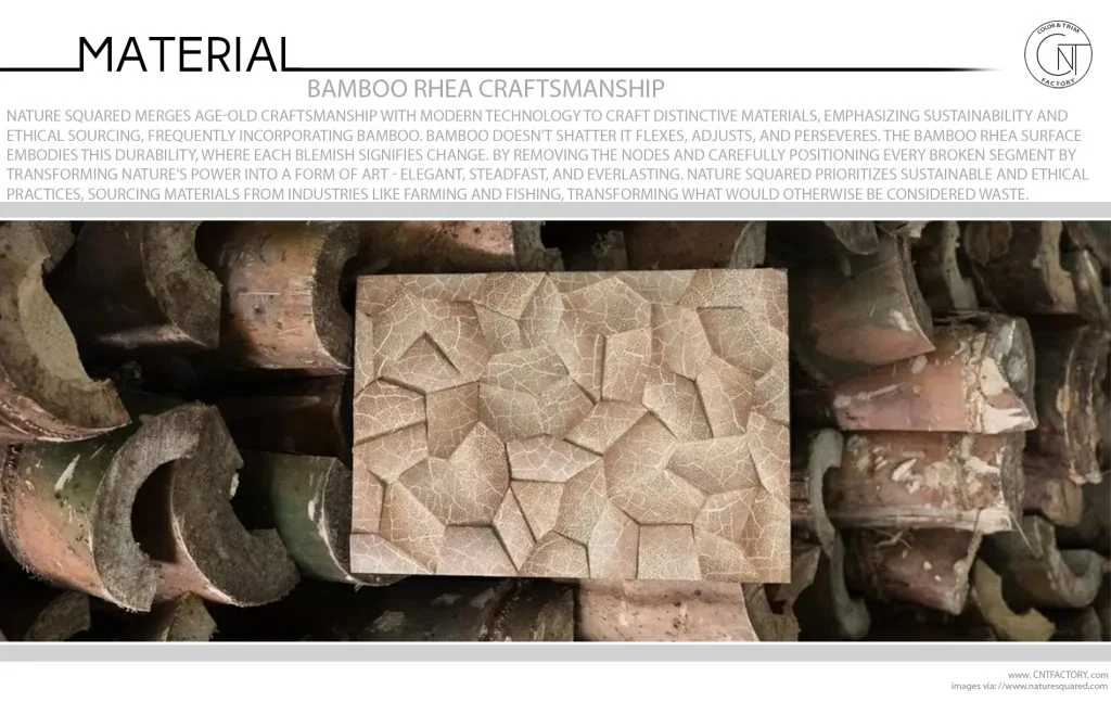 Bamboo Rhea Craftsmanship