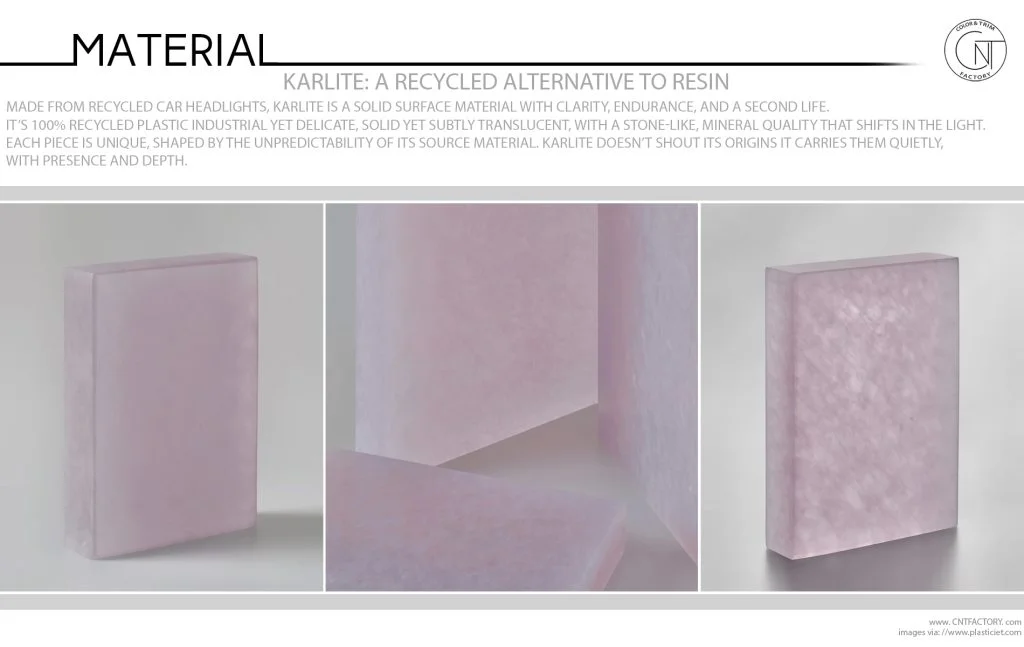 Karlite A Recycled Alternative To Resin