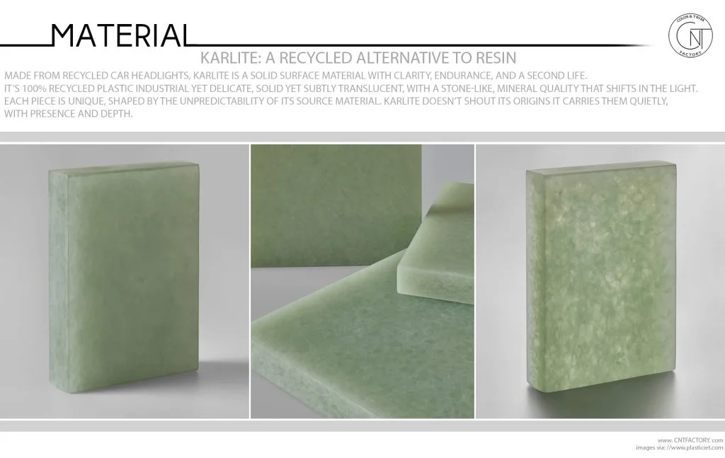 Karlite A Recycled Alternative To Resin