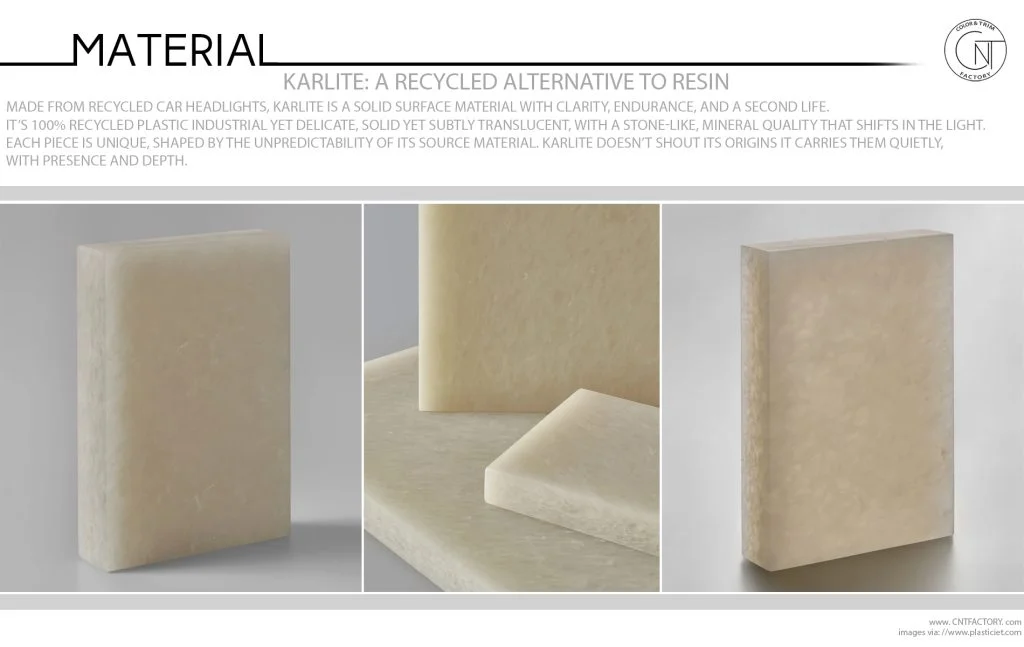 Karlite A Recycled Alternative To Resin