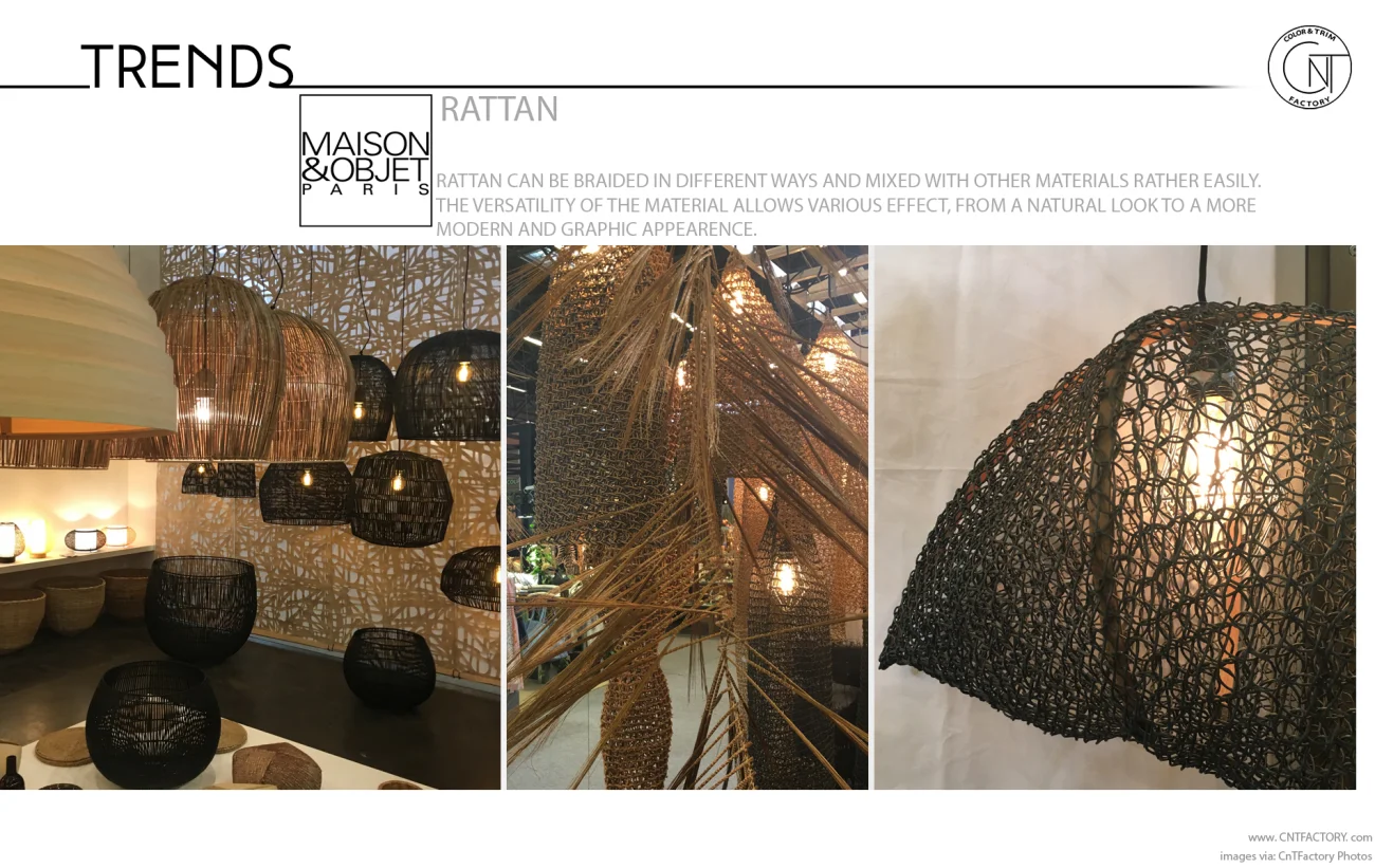 Maison Objet Paris Rattan