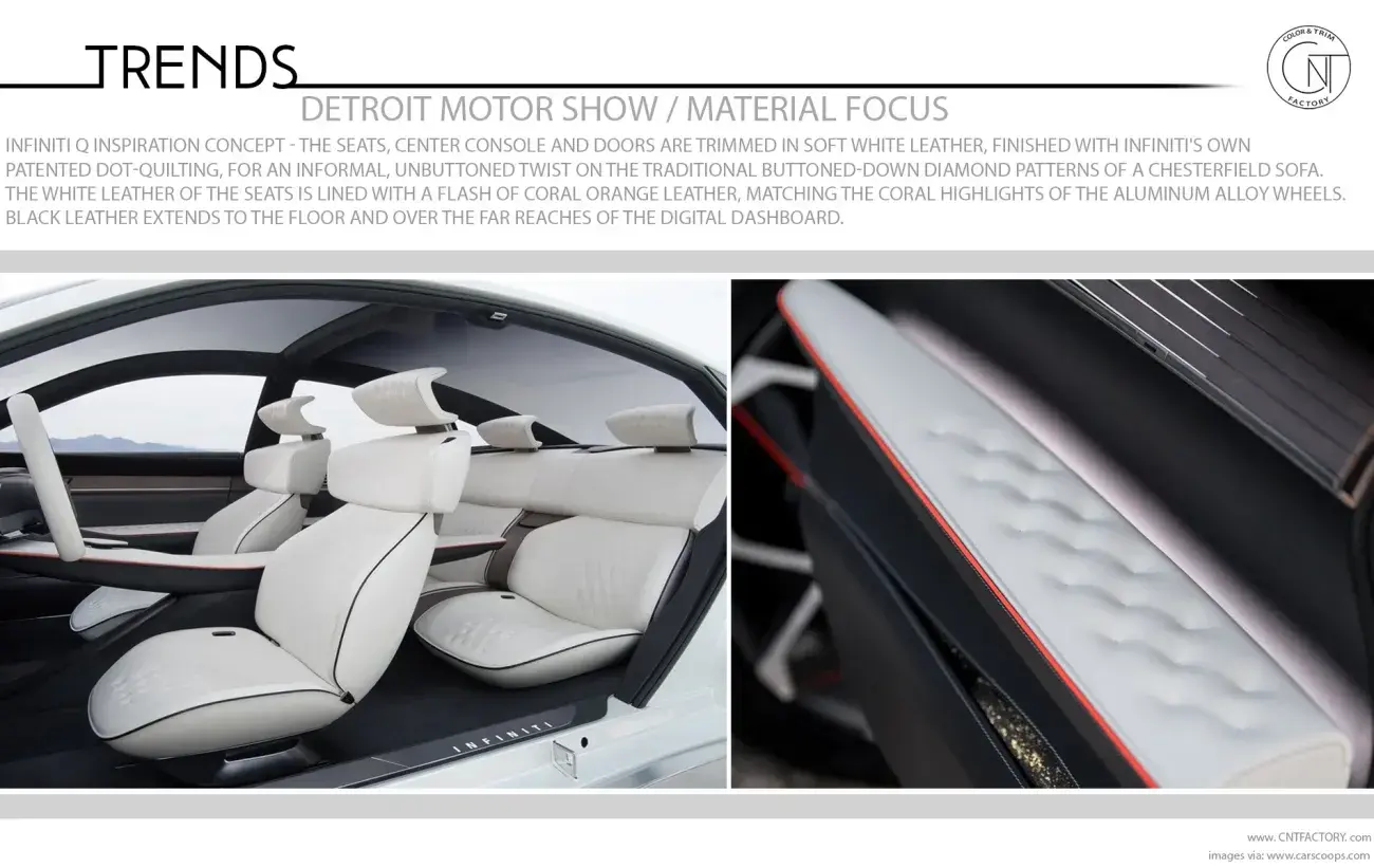 Detroit Motor Show / Material Focus / Infiniti Q Inspiration Concept