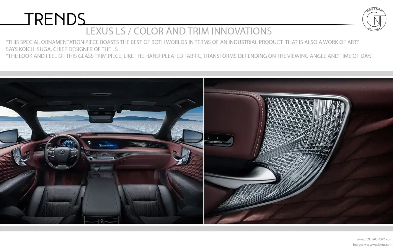 Lexus LS / Color and Trim Innovations