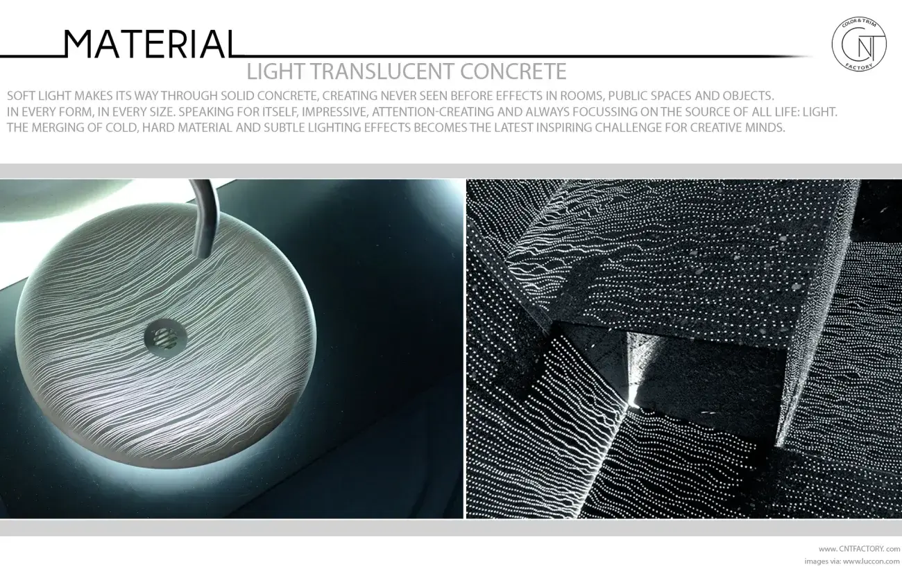 Light Translucent Concrete