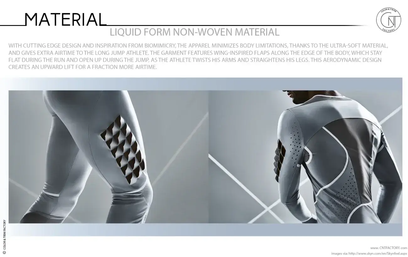 Liquid Form Non Woven Material