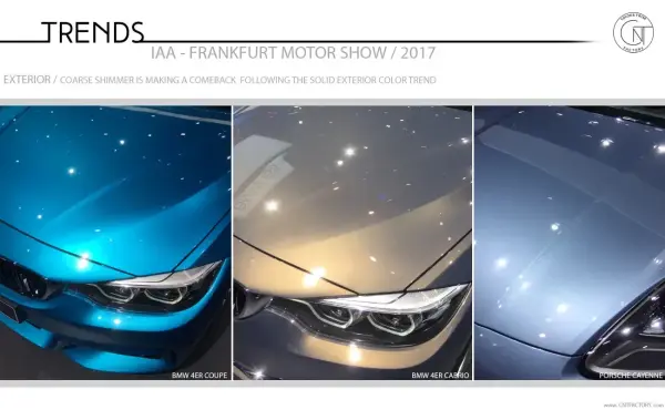 2017 Frankfurt Motor Show / Color and Trim Trends