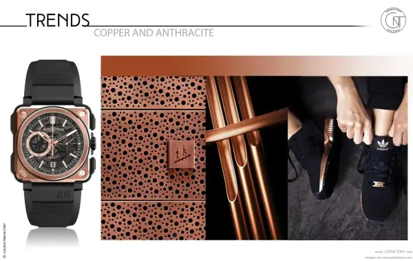 Copper and Anthracite Automotive Color and Trim Trends